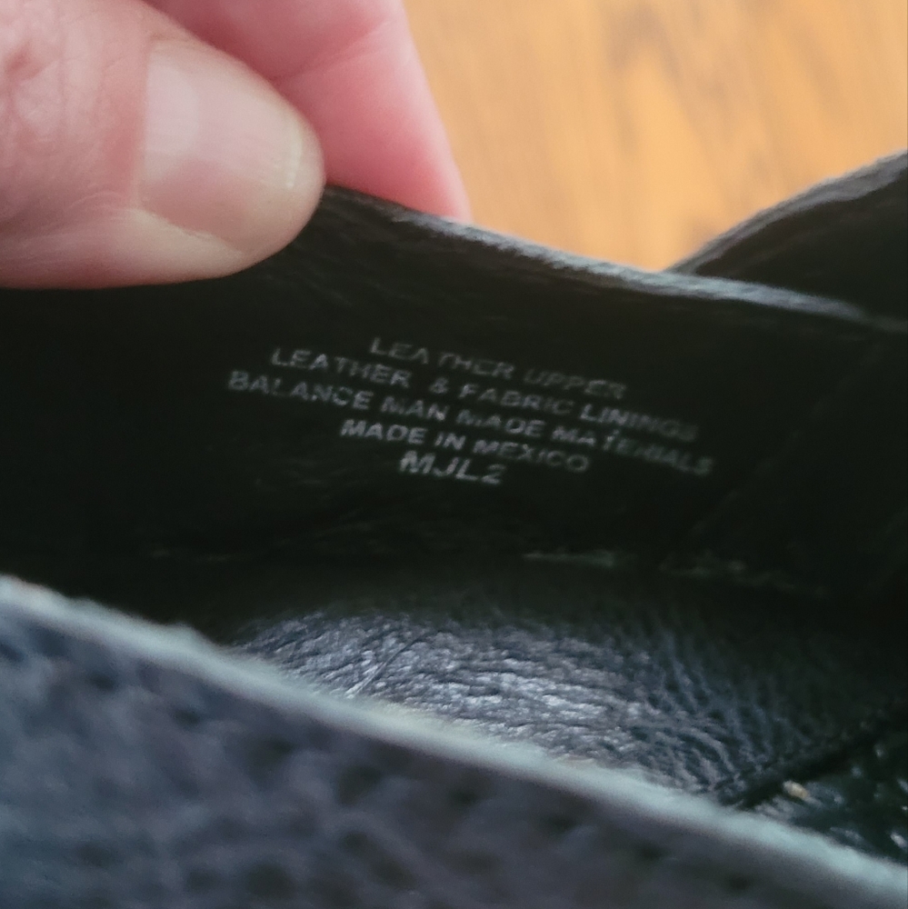 Born Black Leather Clogs with Buckle Detail - Picture 3 of 10